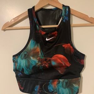 Nike Floral Sports Bra